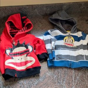 2 Paul Frank Hoodies